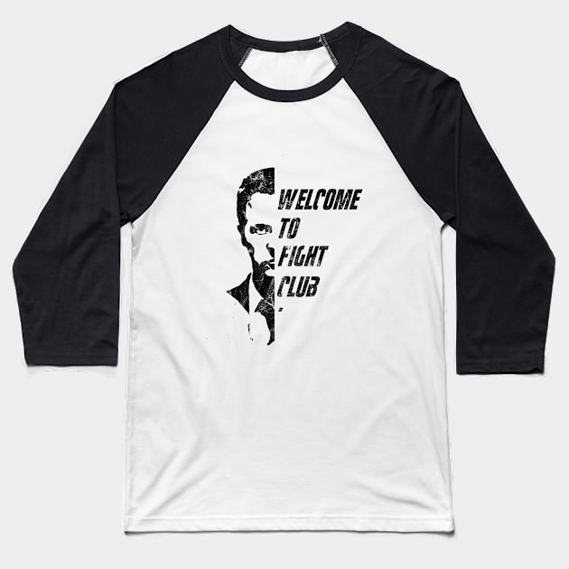 Welcome to fight club Baseball T-Shirt by RataGorrata